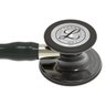 Estetoscopio 3m Littmann Cardiology Iv 6204 Preto com Smoke Alto Polimento e Conector Champanhe - 3