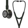 Estetoscopio 3m Littmann Cardiology Iv 6204 Preto com Smoke Alto Polimento e Conector Champanhe - 2