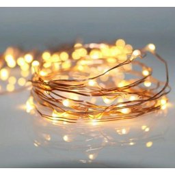 8 Luzes decoração centro de mesa festas casamentos 2 m Quente - 2