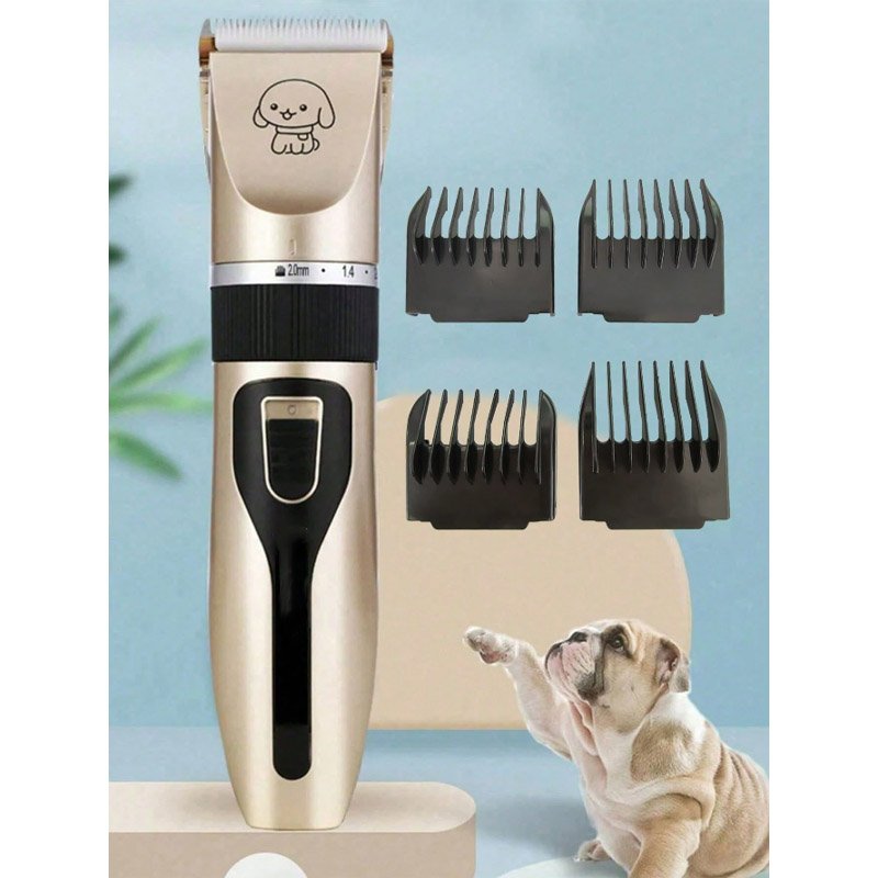 Kit Máquina Grooming Hair Clipper Cortar Tosar Navalha Pelos Cabelos Pets Dog Cão Animais de Estimaç - 5