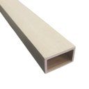 Ver imagem 1 de Perfil Brise Pr6 5x3cm Super Wpc Areia Ecovale - 2,85 Metros