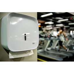 Dispenser Papel Toalha Interfolhado Branco 2/3 Dobras INVOQ Premisse - 2