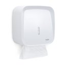 Ver imagem 1 de Dispenser Papel Toalha Interfolhado Branco 2/3 Dobras INVOQ Premisse