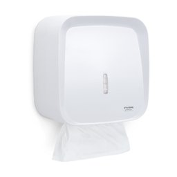 Dispenser Papel Toalha Interfolhado Branco 2/3 Dobras INVOQ Premisse - 1