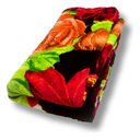 Ver imagem 6 de Cobertor Soft Estampa Floral Cor Dominante:marrom