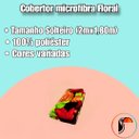 Ver imagem 3 de Cobertor Soft Estampa Floral Cor Dominante:marrom