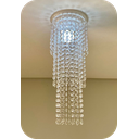 Ver imagem 5 de Luminária Cristal Acrílico 17x48 Cm Quadrada 03 Camadas Belíssima para Iluminar e Decorar o Seu Ambi