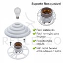 Ver imagem 4 de Luminária Cristal Acrílico 17x48 Cm Quadrada 03 Camadas Belíssima para Iluminar e Decorar o Seu Ambi