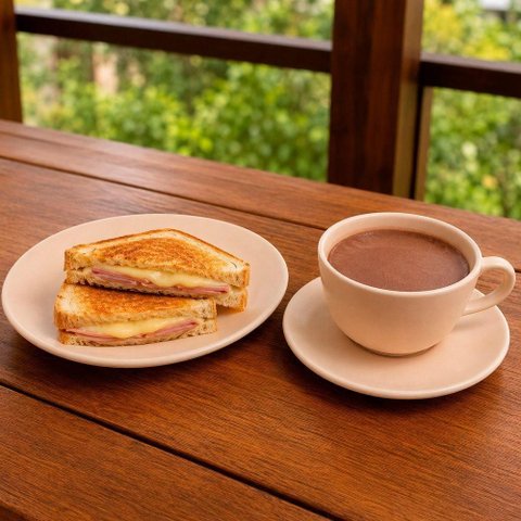 Jogo de Café Lanche Unni Merengue Cerâmica Estilo Nórdico Minimalista 6 Pessoas 200ml Bege Outras