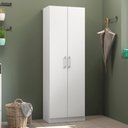 Ver imagem 1 de Armário Utilitário Multiuso 2 Portas Branco Carraro