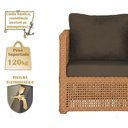 Ver imagem 4 de Mesa e 1 Poltrona Madri Corda Náutica Estofado 9 Trama Terra Cota