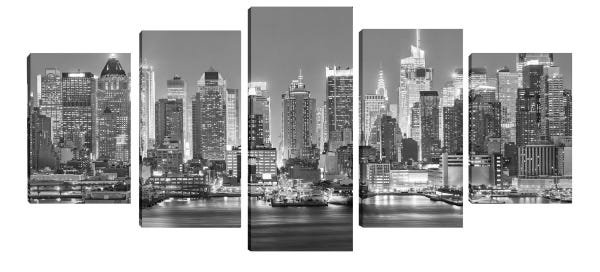 Quadro 70x150cm em Impressão Digital – Nova York PB Atelier Valverde - 1