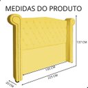 Ver imagem 4 de Cabeceira de Cama Box Estofada Sienna 195 Cm King Suede