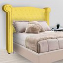 Ver imagem 2 de Cabeceira de Cama Box Estofada Sienna 195 Cm King Suede