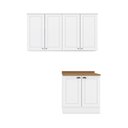 Ver imagem 2 de Lavanderia Modulada 3 Peças com Tampo Amy Casa 812