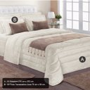 Ver imagem 2 de Kit Edredom King Realeza 3 Peças Tafetá Amassado Casaborda