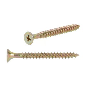 Parafuso Chipboard Cabeça Chata Phillips 5,0 X 40mm Ciser Caixa 300 Un