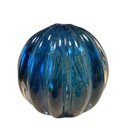Ver imagem 1 de Esfera Murano Azul Petróleo - 12 X 12 Cm Casa Del Grande