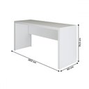 Ver imagem 5 de Mesa Escrivaninha Berlim 163 Cm Branco - Panorama Móveis