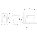 Ver imagem 2 de Kit Bacia In Convencional+cp Inst Ass Termofixo Boss Branco - 1897270010100