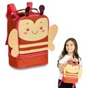 Ver imagem 4 de Lancheira Térmica Infantil Escolar Passeio Costas Abelha Clio