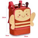 Ver imagem 3 de Lancheira Térmica Infantil Escolar Passeio Costas Abelha Clio