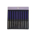 Ver imagem 1 de Kit Limas Diamantadas Profissional Agulha 140mm C/ 10 Peças - LDA-140S - #400