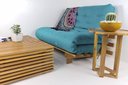 Ver imagem 4 de Mesa Lateral Design Redonda Madeira Nobre