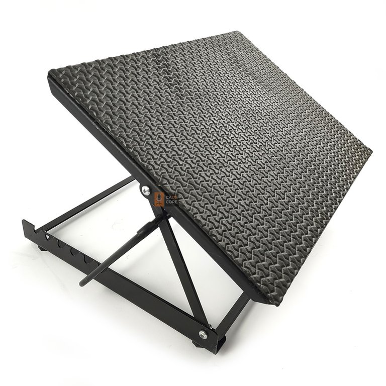 Apoio de Pés Nr-17 Altura Regulavel 6 Niveis Confortavel Preto