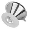 Coador de Cafe ACO INOX Reutilizavel Medio Unyhome UD190166 - 3