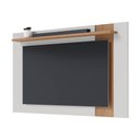 Ver imagem 3 de Painel para Tv 70 Polegadas Extensível 180cm Amélie C05 Off White Matte/freijó - Mpozenato