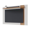 Ver imagem 3 de Painel para Tv 70 Polegadas Extensível 180cm Amélie C05 Off White Matte/freijó - Mpozenato