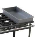 Ver imagem 3 de Fogão Industrial Itajobi 6 Bocas Baixa Pressão com 3 Bocas Duplas com Banho Maria Ativo P7