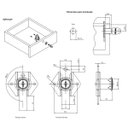 Ver imagem 2 de Fechadura para Gaveta Lingueta Longa Niquelada 22x17mm - Fgvtn
