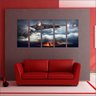 Quadro Decorativo Faroeste Cinema Filmes Salas Interiores Com Moldura Decorações - 2