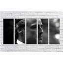 Ver imagem 4 de Quadro Decorativo Cinema Poderoso Chefão Filmes Salas Interiores Mosaico 5 Peças Com Moldura