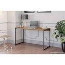 Ver imagem 5 de Mesa de Escritório Secretária Industrial Li003 Canela/branco - Kappesberg