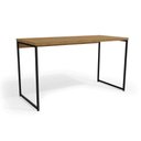 Ver imagem 4 de Mesa de Escritório Secretária Industrial Li003 Canela/branco - Kappesberg
