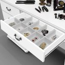 Ver imagem 3 de Penteadeira Camarim com Espelho e Porta Joias 100% Mdf Berlim Branco