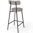 Ver imagem 7 de Kit 03 Banquetas Baixa para Cozinha Sala de Jantar Bancada Milão L02 Linho Bege - lyam decor Lyam de