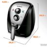 Fritadeira Elétrica Mondial Air Fryer 4 Litros Afn-40 Preto/inox 220v - 3