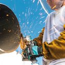 Ver imagem 4 de Esmerilhadeira Angular 125mm sem Fio 40v Resistência Água Motor Bl com Sistema Aws Ga047gz04