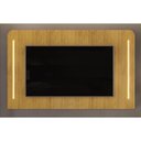 Ver imagem 1 de Home P/ Tv até 75 Pol Atlas 100% Mdf C/ Led 218x135cm Cedro - Dj Móveis