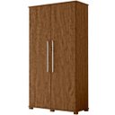 Ver imagem 2 de Armário Multiuso 100% MDF com Chave e Cabideiro Opcional Texas Castanho