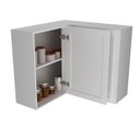 Ver imagem 7 de Armário Aéreo de Canto 90cm 2 Portas 100% Mdf Phoenix Móvel na Caixa