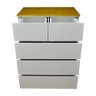 Cômoda em Madeira MDF e Pinus 5 Gavetas Sem Puxador Pé Palito 100x70x45cm - 7