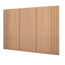 Ver imagem 3 de Kit Quarto sob Medida Mdf Cama Cabeceira e Mesa Lateral Cor:carvalho Malva