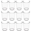 Ver imagem 1 de 12 Copos de Plástico Transparente 500ml para Restaurante Escola Servir Água Suco