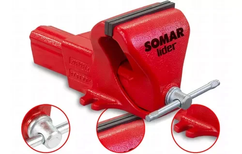 Torno Bancada N4 C/ Mordentes Metalicos - 10010084 Somar