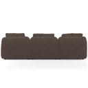 Ver mais imagens de Sofá 4 Lugares com Chaise Direito Sala Living 288cm Arlo F04 Veludo Marrom - Lyam Decor